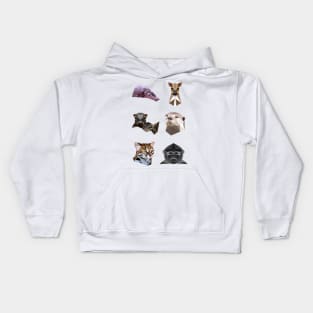 Mammals of Singapore Kids Hoodie